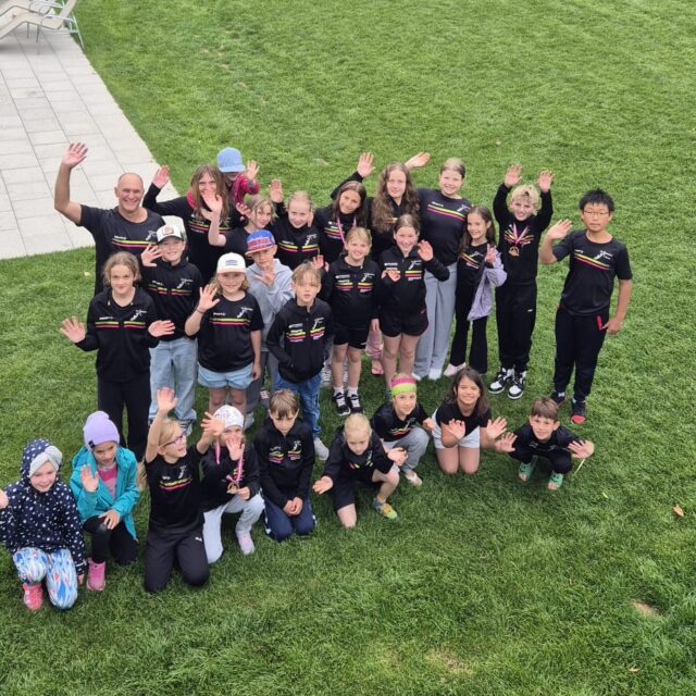 Abschluss des ASVÖ Kids Swim Cup in Hall.