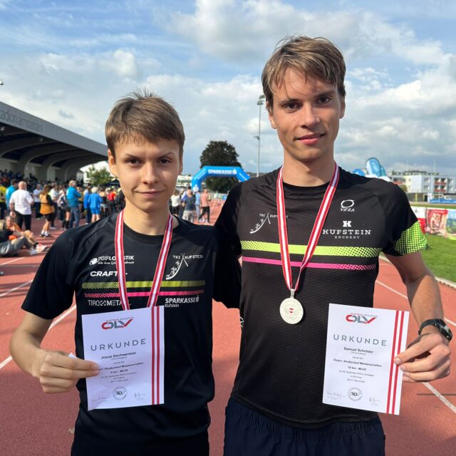 ÖM-Gold und Silber für TRI-X Kufstein in Amstetten